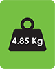 Weigh 4.85Kg